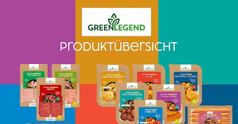 PHW-Gruppe führt neue plant-based Food-Marke ein: „Green Legend“ ist die pflanzliche Antwort auf Fleisch